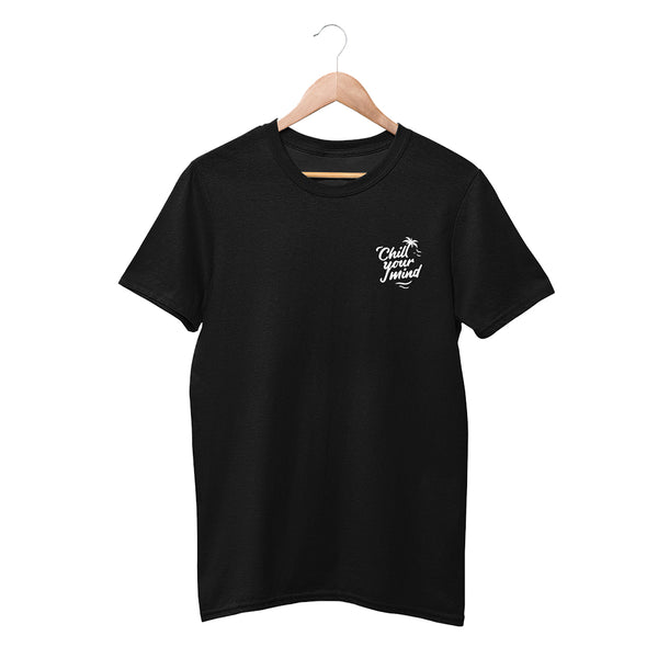 Load image into Gallery viewer, ChillYourMind Black Emboridered Shirt