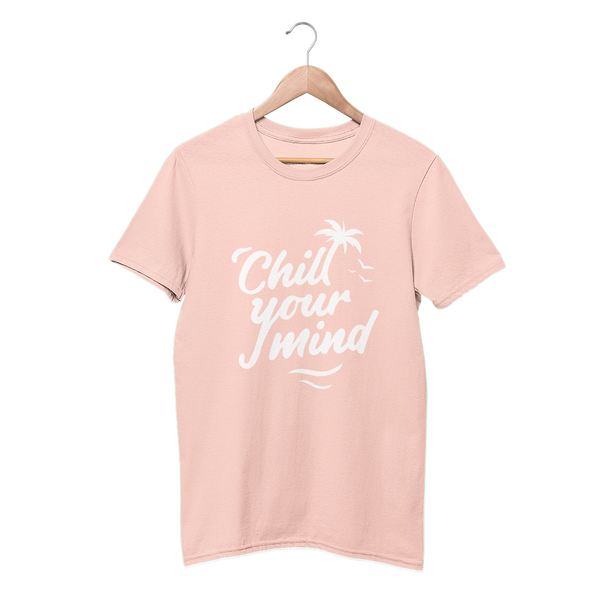 Load image into Gallery viewer, ChillYourMind &#39;Peachy&#39; Logo T-Shirt (Print)