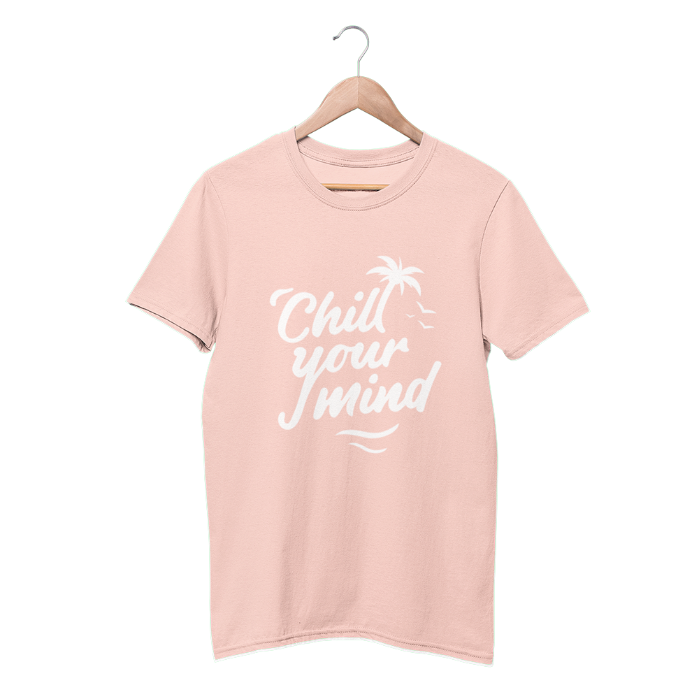 ChillYourMind 'Peachy' Logo T-Shirt (Print)