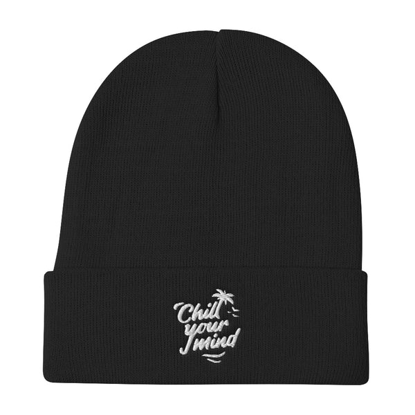Load image into Gallery viewer, ChillYourMind Embroidered Beanie