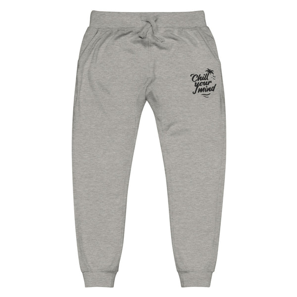 Load image into Gallery viewer, ChillYourMind Fleece Sweatpants (Embroidery)