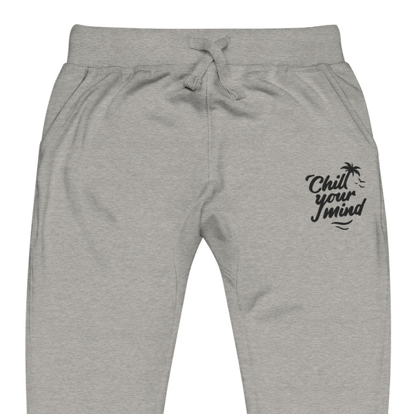 Load image into Gallery viewer, ChillYourMind Fleece Sweatpants (Embroidery)